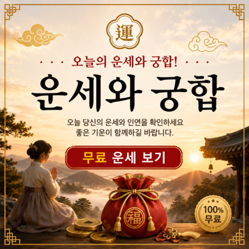 운세 사주 궁합 부적 이야기