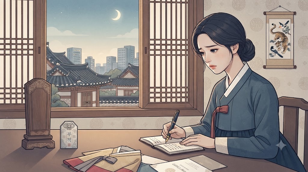 결혼식 한 달 전, 두 사람의 궁합은 42점이었다