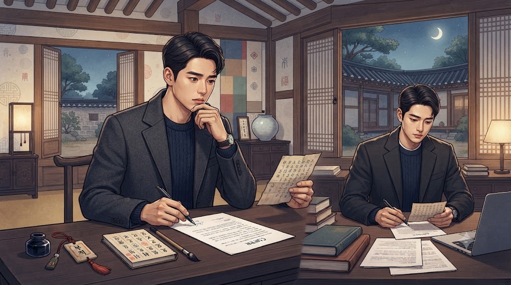 2023년 10월 1일, 이동혁은 회사의 미래를 좌우할 중요한 계약 서명을