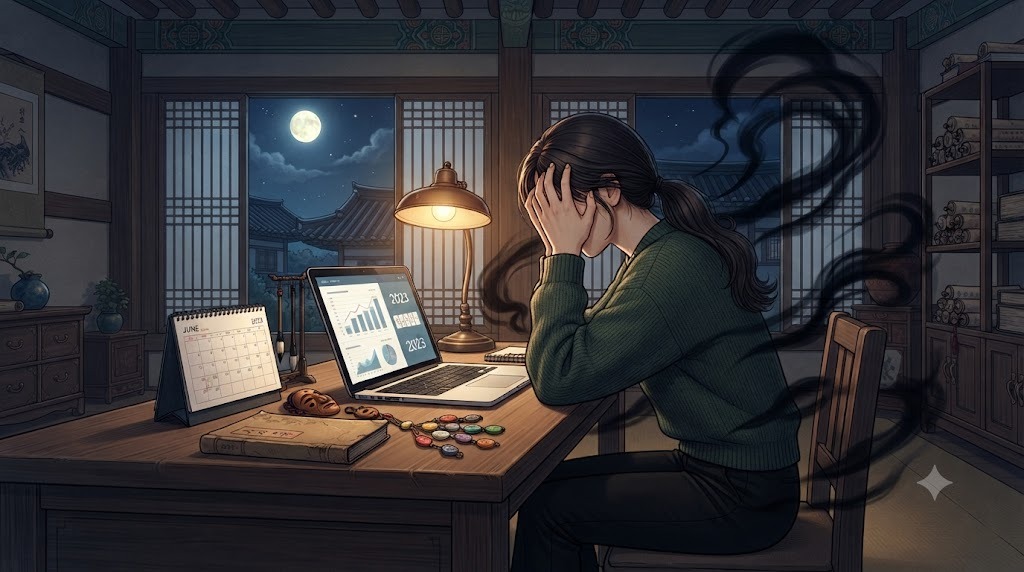 유리는 뛰어난 능력을 지닌 직장인이다 . 하지만 중요한 프로젝트에서 항상