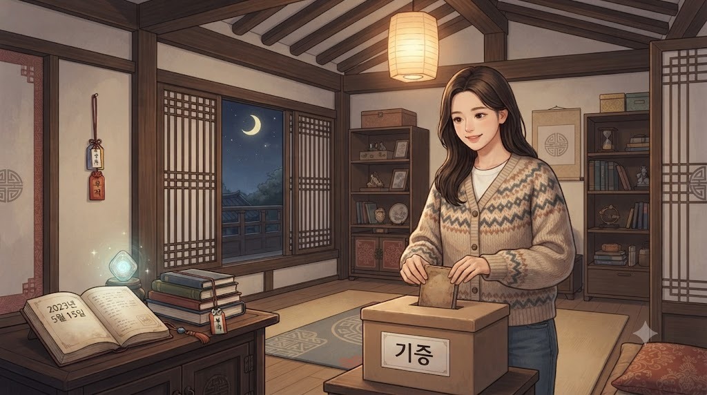 2023년 5월 15일, 혜진은 친구에게 받은 부적을 통해 새로운 변화를