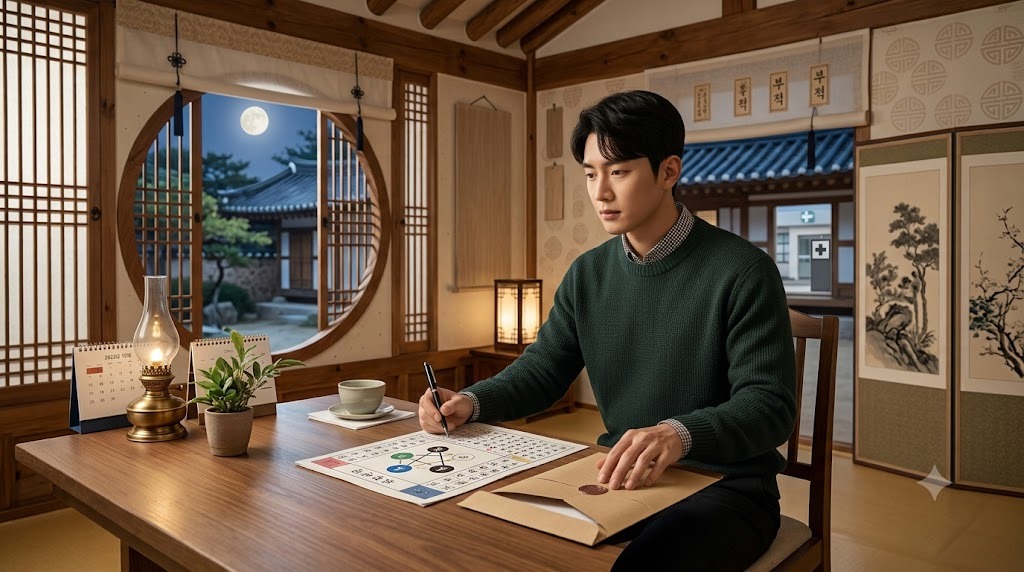2023년 10월 1일, 태식은 건강운이 좋지 않다는 말을 듣고 병원에