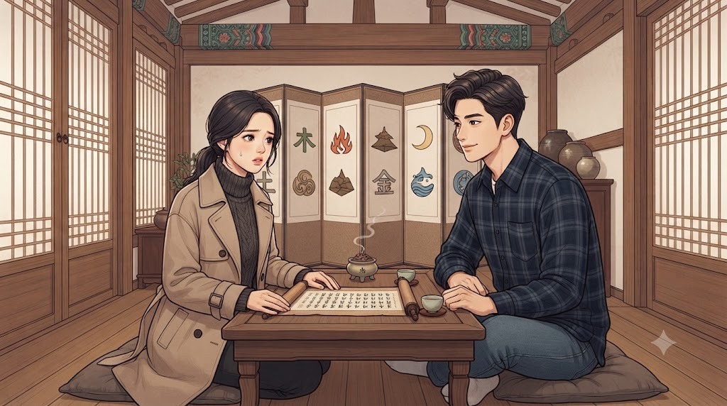 ※ 이 글의 인물· 생년월일 ·사주·운세 해석은 모두 창작된 허구입니다.
