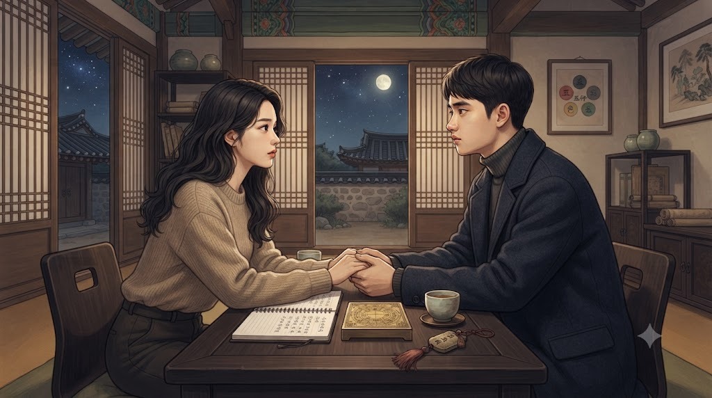 소영과 경수의 이야기는 그들의 사주 해석과 밀접하게 연결되어 있다. 궁합