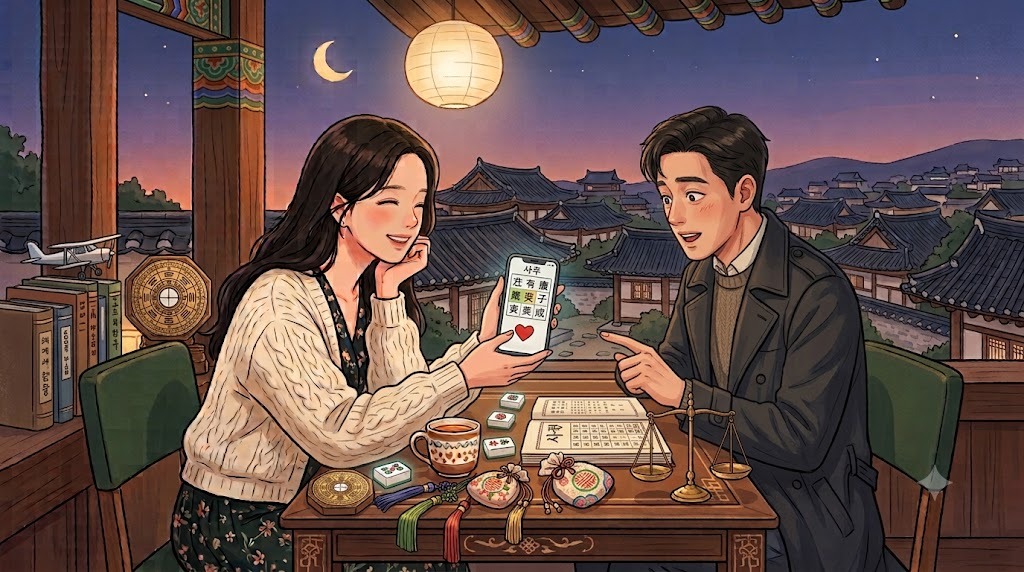 연애운이 없는 사람이라고 믿었던 남자의 첫 연애, 사주로 해석하면?
