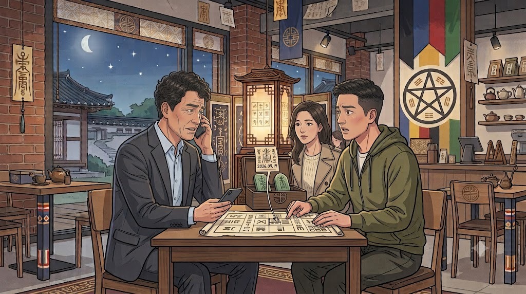 비밀스러운 인연과 운명적 재회, 사주 해석