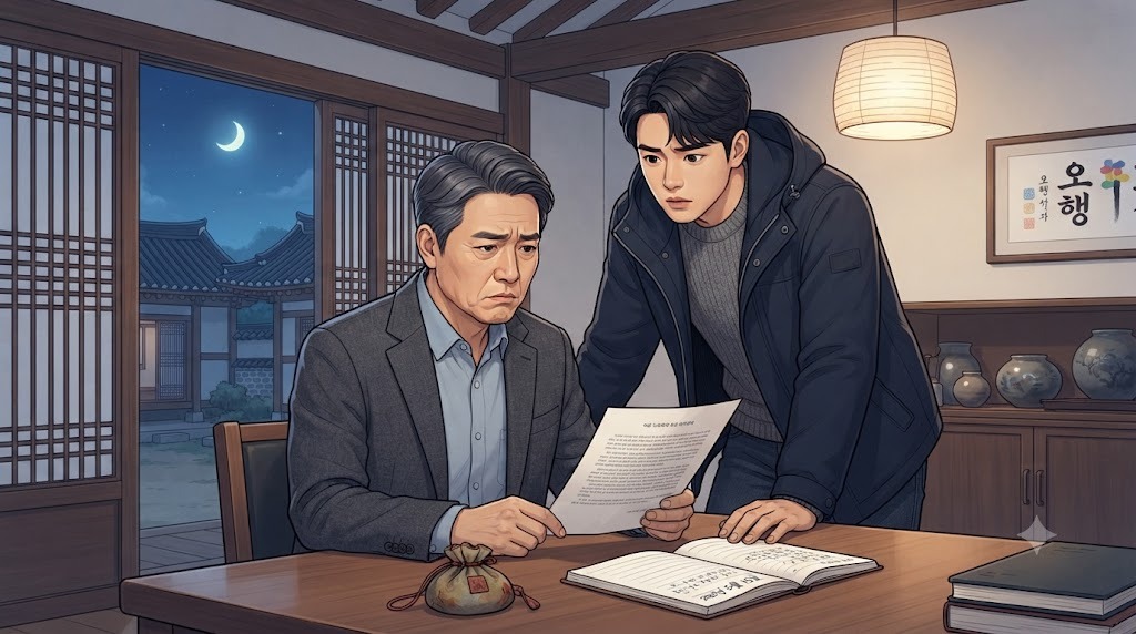 아버지와 아들의 갈등과 협력, 사주로 해석하기