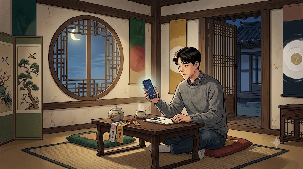 민호는 평범한 대학생으로, 졸업을 앞두고 미래에 대한 불안감에 휩싸였다 .